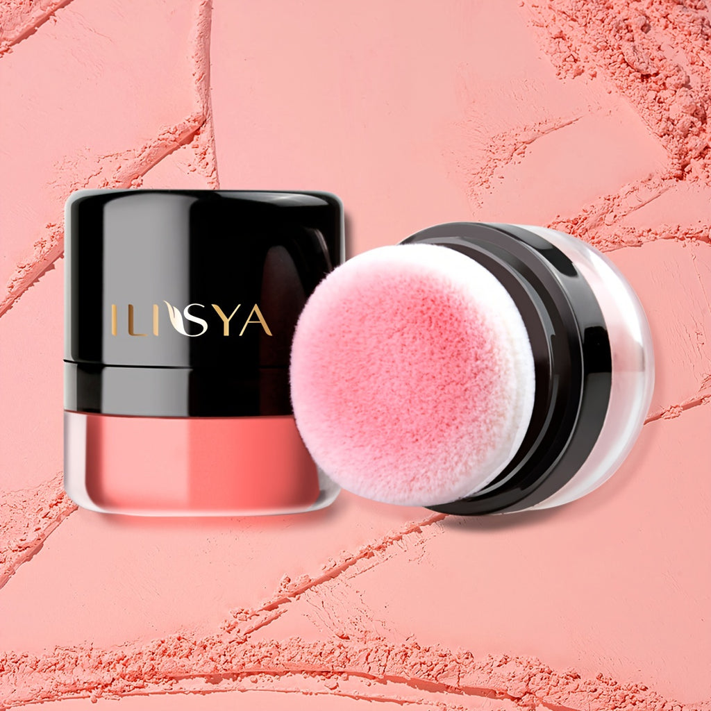 Soft Face Blusher Powder Cheek Rouge Nourishing Nude Makeup Brightening Complexion Contour Cosmetics Mushroom Head Highlight And Contour Integration