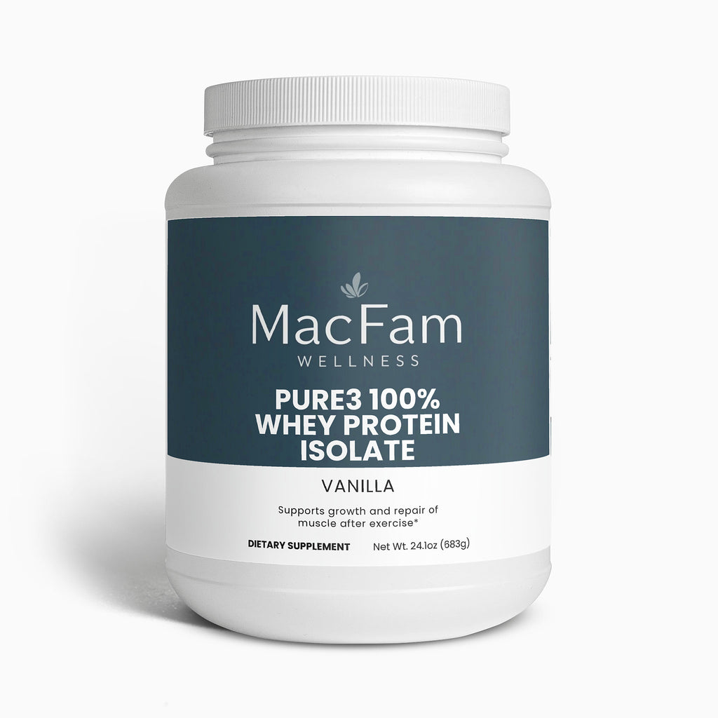 Pure3 100% Whey Protein Isolate (Vanilla)