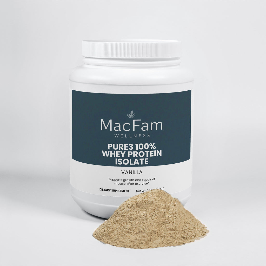 Pure3 100% Whey Protein Isolate (Vanilla)