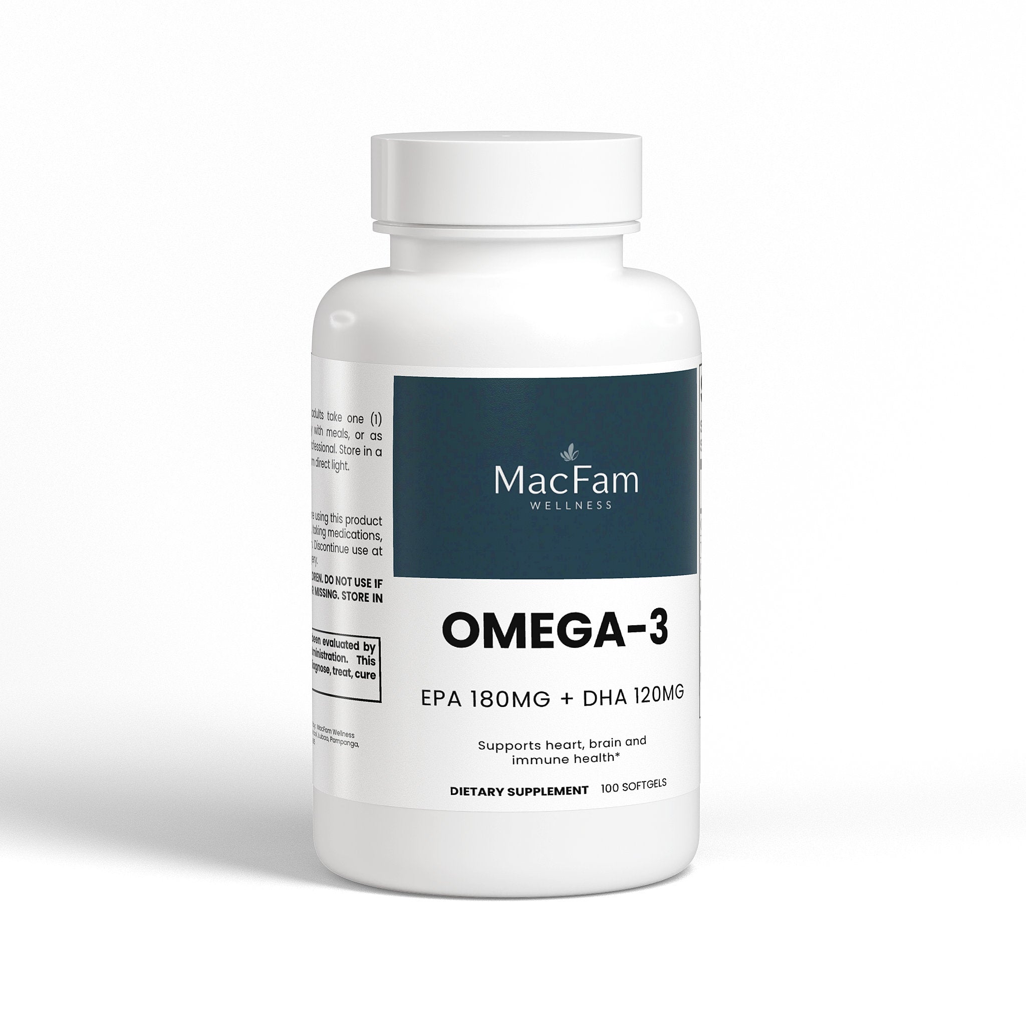 Omega-3 EPA 180mg + DHA 120mg