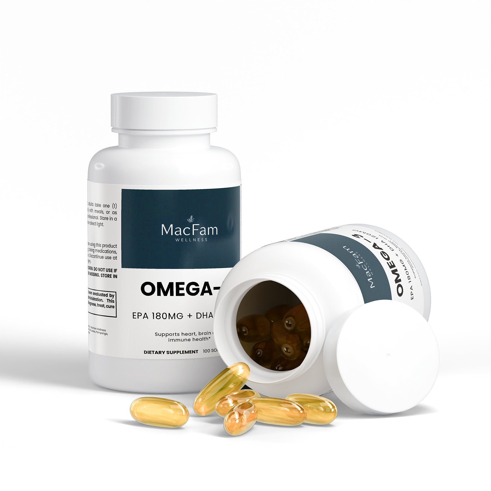 Omega-3 EPA 180mg + DHA 120mg