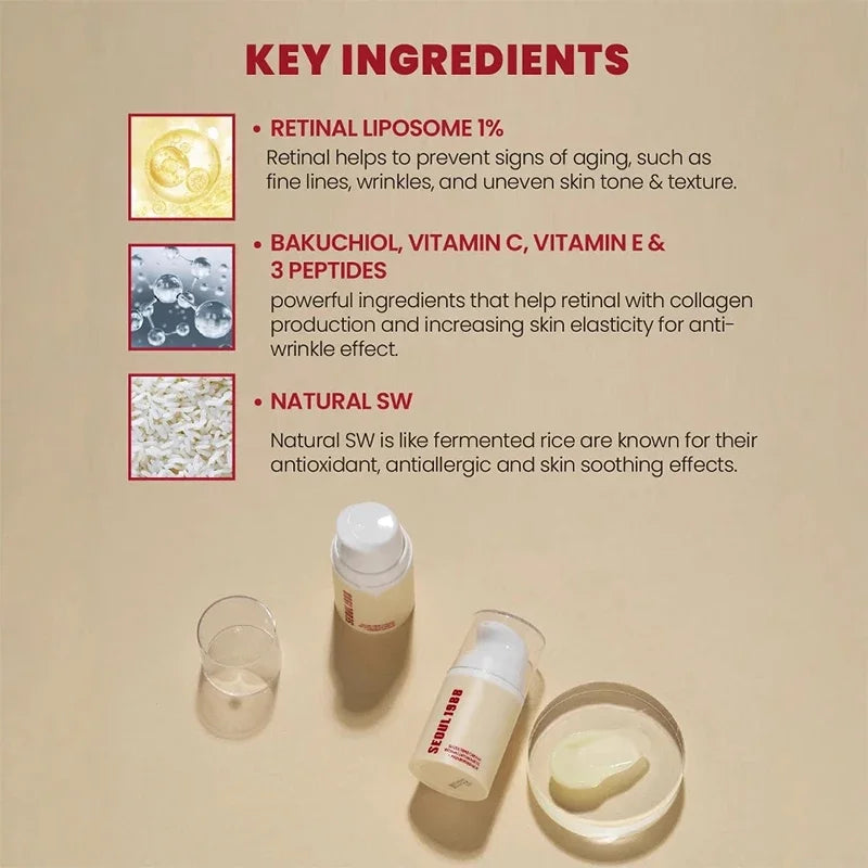 Korean Brand Skin Care Set Seoul 1988 Anti-aging Brightening Eye Cream Sunscreen Anti-wrinkle Essence Rice Cream Essence Water