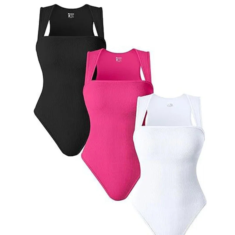 Women Sleeveless Bodysuit Shapewear Thong Waist Trainer Underwear Body Shapers Tummy Slimmer Belly Compression Control Tank Tops
