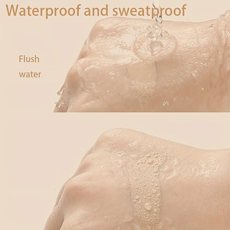 Full Coverage Foundation - Waterproof, Long-Lasting, Matte Finish, Natural Look - All Skin Types, Natural Finish Foundation