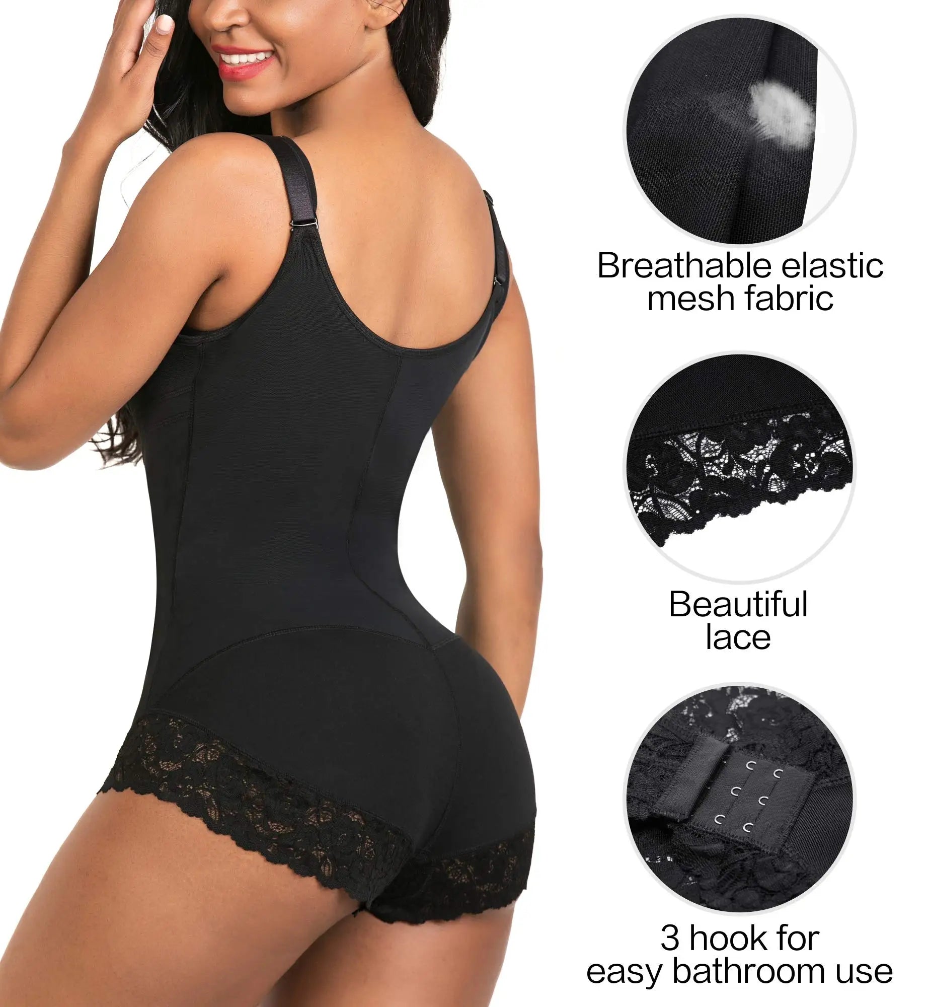 Shapewear Colombian Abdomen Woman Reducing and Shaping Girdles for Women Waist Trainer Flat Stomach Tummy Control Body Shaper