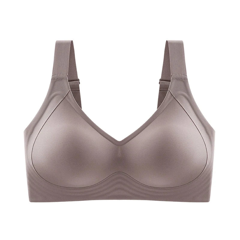 Wireless Bras for Women Seamless Full Coverage Bra No Underwire Soft Push Up Everyday Bralette