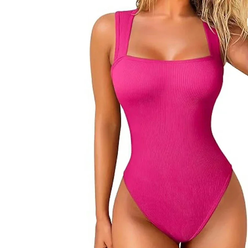 Women Sleeveless Bodysuit Shapewear Thong Waist Trainer Underwear Body Shapers Tummy Slimmer Belly Compression Control Tank Tops