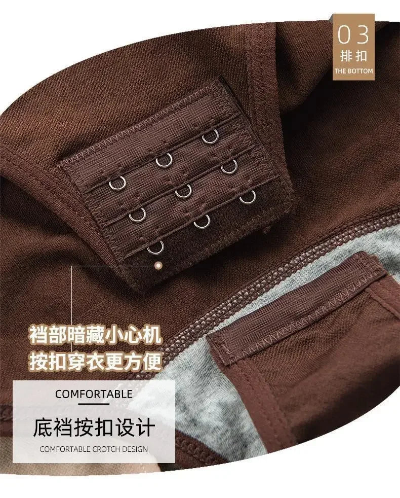 Plus Size Bodysuit Shapewear Women's Sculpting Bodysuit Body Shaping One-piece Underwear Slimming Shapewear